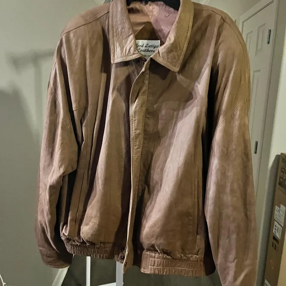 Latigo Tan Bomber Jacket - Picture 11 of 11